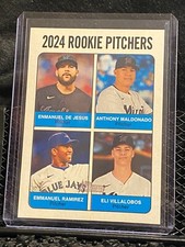 De Jesus Ramirez Maldonado Villalobos RC 2024 Topps Heritage High # White Border