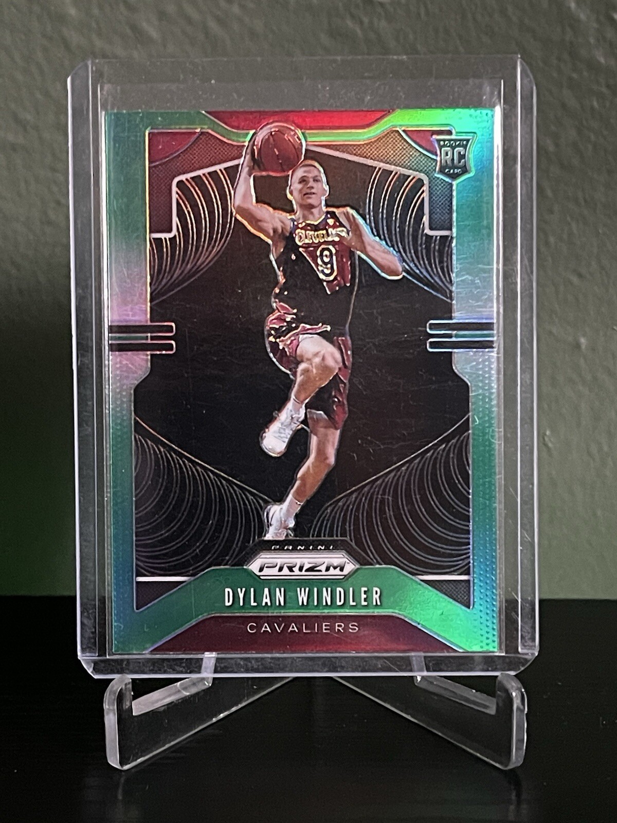 2019-20 Panini Prizm #270 Dylan Windler Green Prizm (RC)