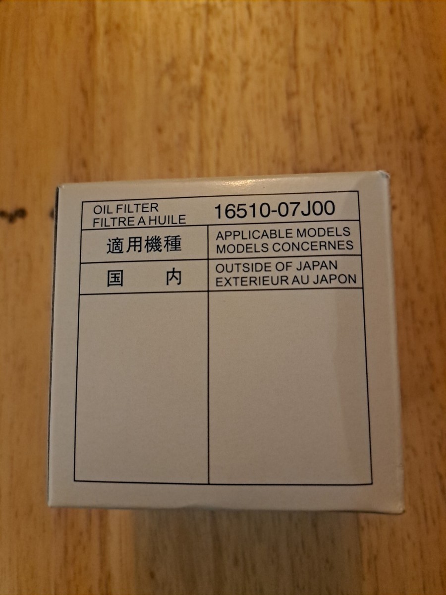 DVD・the pillows Oil Filter for Suzuki Genuine Engine OEM Replacement 16510