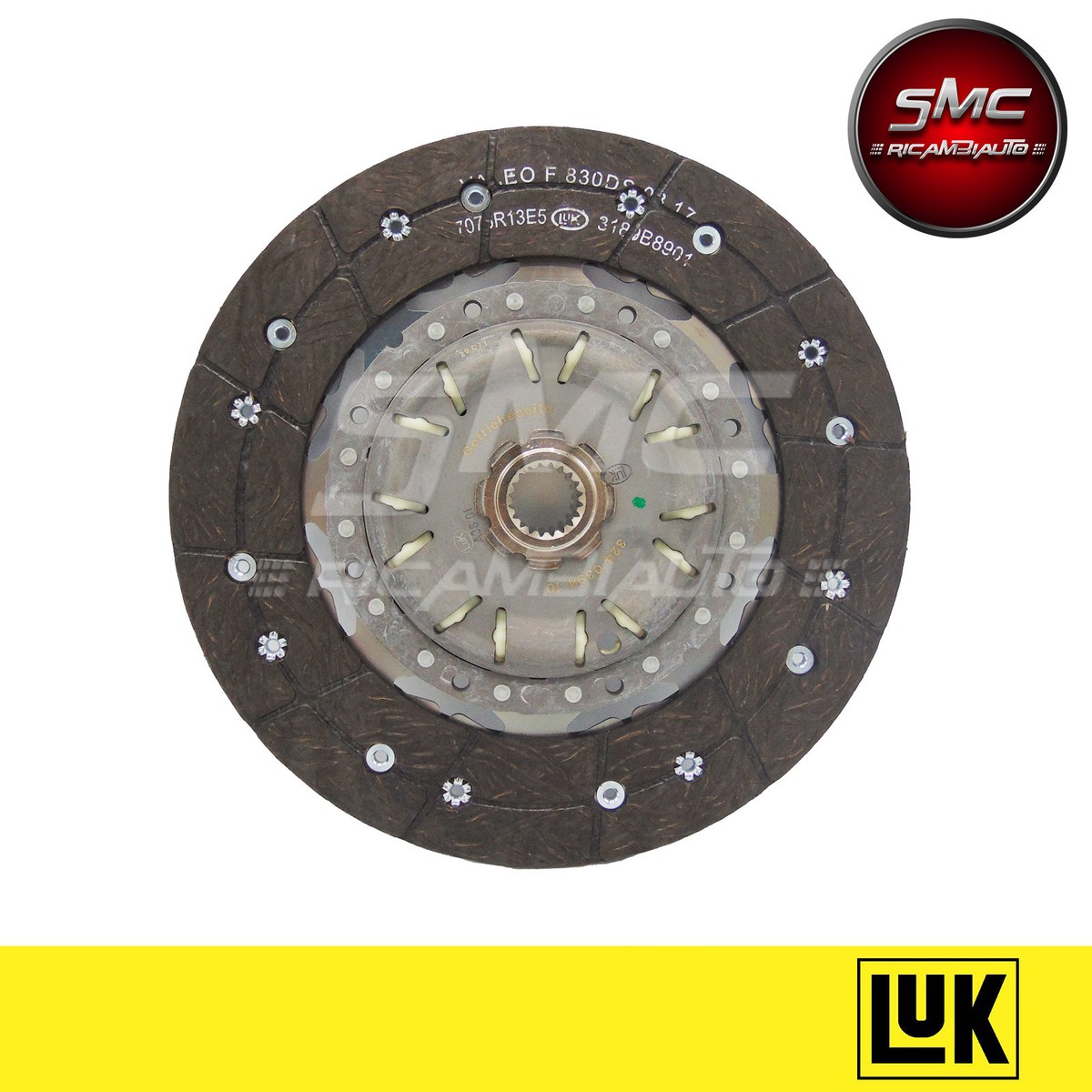 VALEO 2-PC CLUTCH KIT for FIAT STILO 1.9 D Multijet