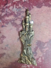 Vintage JJ JONETTE  Jewelry Castle Fantasy Magical Rhineston Pin Brooch DX864