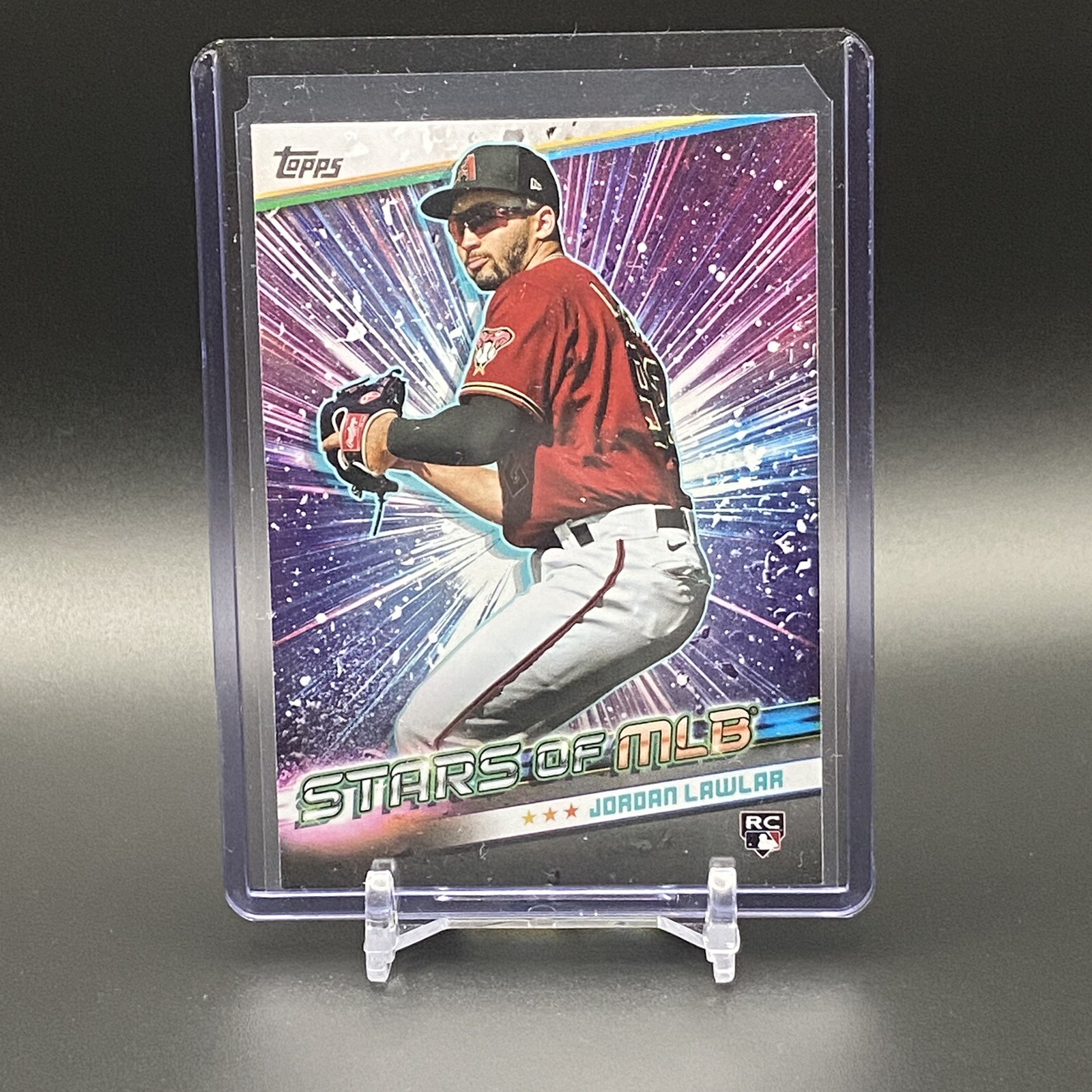 2024 Topps Series 1 - #SMLB-4 Jordan Lawlar Rookie Stars of MLB Diamondbacks RC