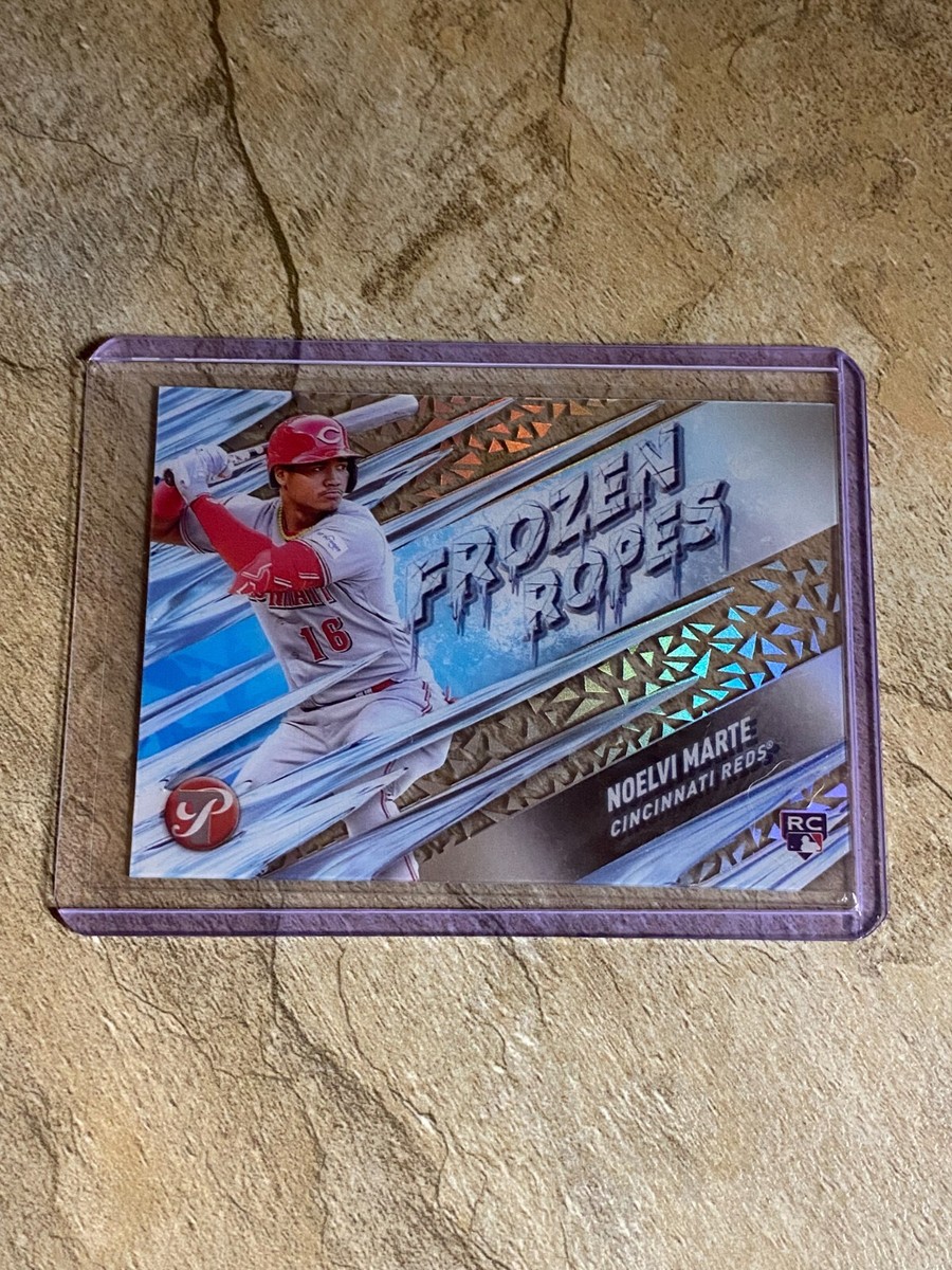2024 Topps Pristine Baseball Noelvi Marte Frozen Ropes Rookie (FR 