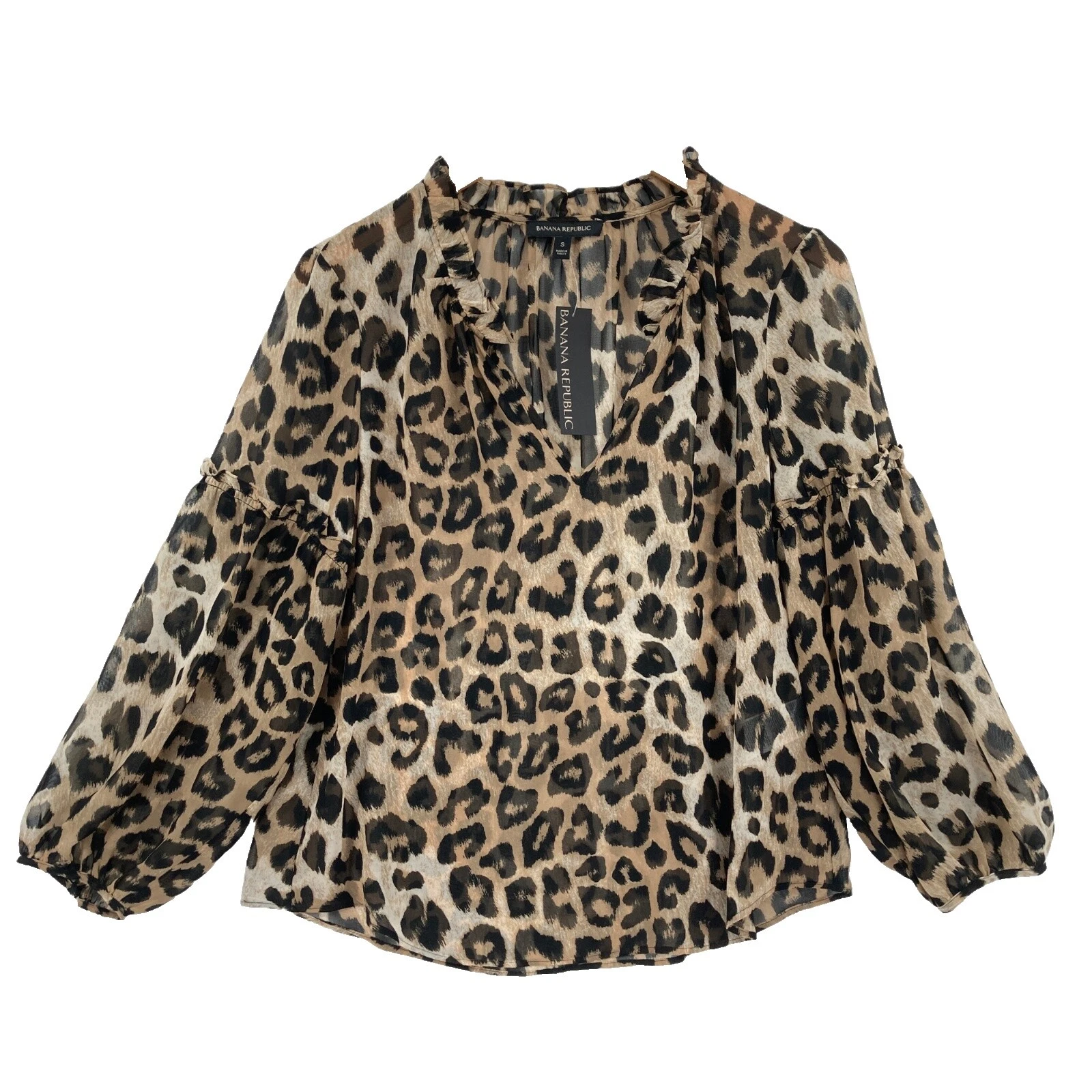 Estampado Animal Banana Republic Blusas para mujeres