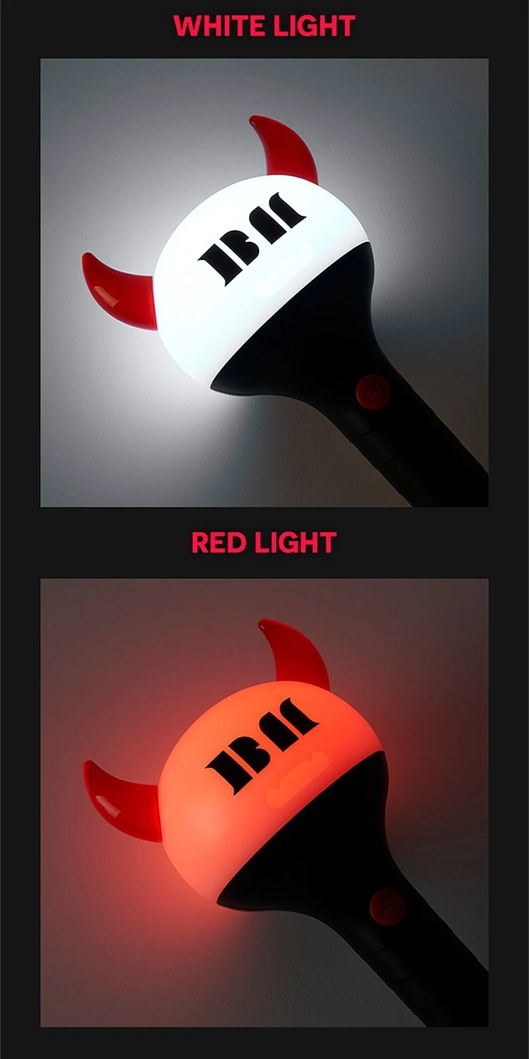 BABYMONSTER OFFICIAL LIGHT STICK with Strap, Manual, Tracking