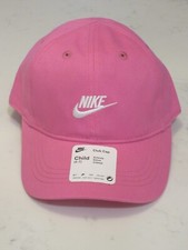 Nike Girls Club Cap Baseball Hat Pink 4-7
