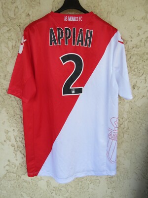 AS Monaco Macron Home Football Soccer Jersey - Gem