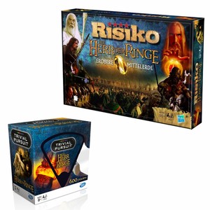 Herr Der Ringe Bundle Risiko Trivial Pursuit Quiz Strategiespiel Brettspiel Ebay