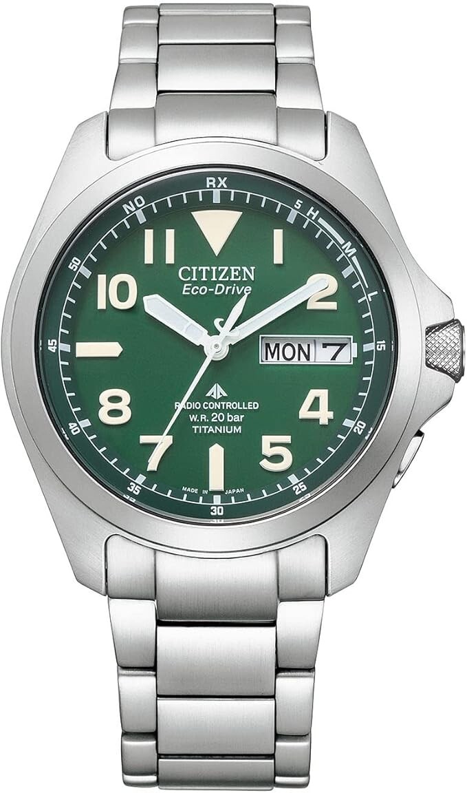 CITIZEN プロマスター LAND PMD56-2951 Citizen Promaster PMD56-2951 Land Eco-Drive Green Titanium