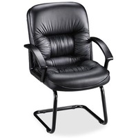 Lorell Tufted Leather Executive Guest Chair - Llr60114 on sale Lorell Tufted Leather Executive Guest Chair - Llr60114 on sale
