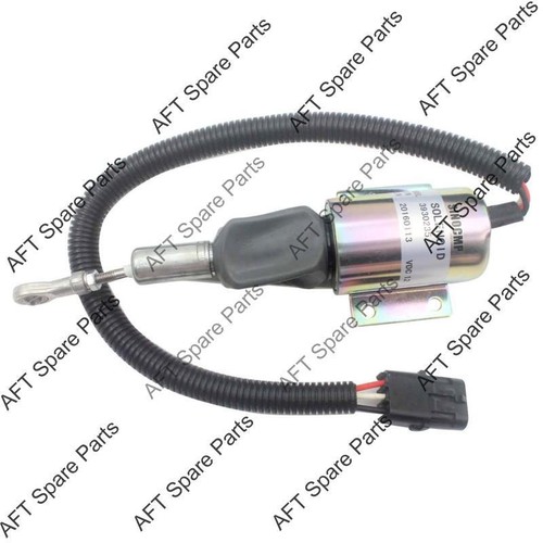12V Fuel Cut Off Solenoid SA-4348-12 3930235 For Cummins 4BT 6BT NT855 Engine - Picture 2 of 3