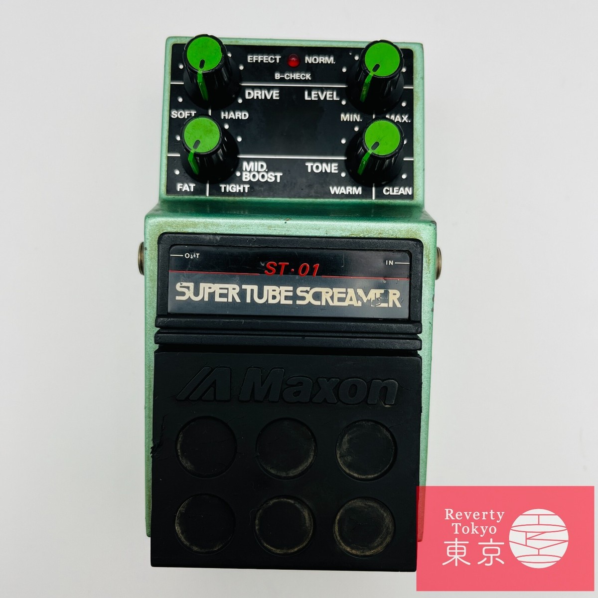 Maxon St-01 Super Tube Screamer Overdrive Guitar Effect