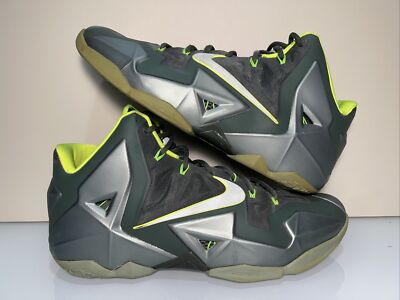 Nike LEBRON XI 11 DUNKMAN Basketball Shoes 616175 300 Size 12 Dark