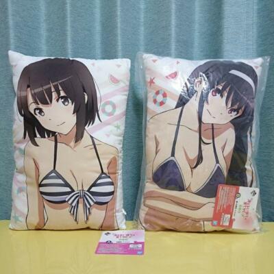 Saekano How to Raise a Boring Girlfriend Megumi Utaha Pillow Cushion 2 Set Japan