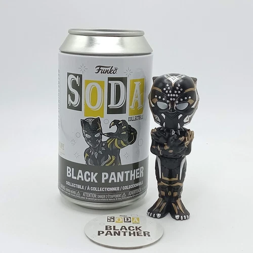 Funko Pop! Black Panther Soda Marvel Comics Vinyl Figure Toy Merch