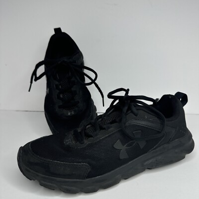 Under Armour Womens Charged Assert 10 Black Athletic and Training Shoes