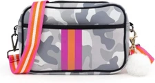 ORAD Crossbody Bags for Women, Neoprene Bag Purse Camo Pattern