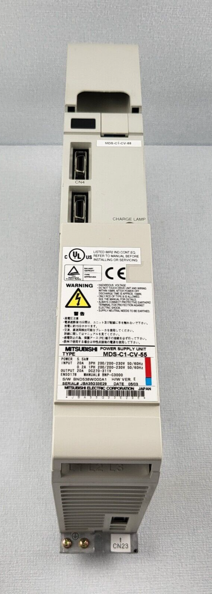 MITSUBISHI POWER SUPPLY UNIT. MDS-C1-CV-55 | eBay