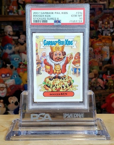 Garbage Pail Kids Booger KEN 31a PSA 10 EDELSTEIN 2007 ganz neu Serie 6 - Bild 3 von 6