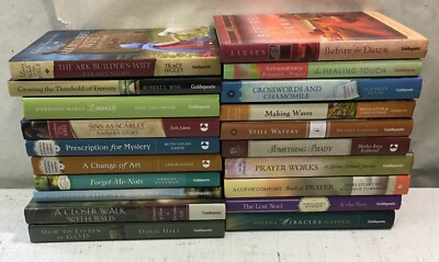 Guideposts Lot Of 20 Different Books Christian Mixed Lot All HARDCOVERS