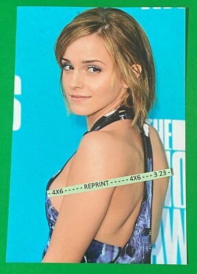 Found 4X6 PHOTO of Sexy Young Beautiful EMMA WATSON Hollywood Actor & Model