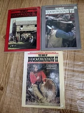 The Book of Buckskinning II, IV, VII Paperback Lot of 3 by Muzzleloader Magazine