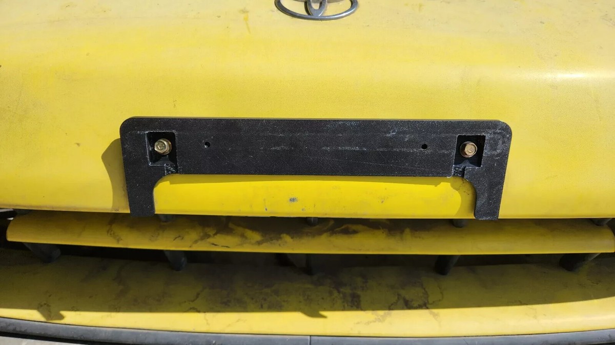 1991-1998 TOYOTA MR2 SW20 Front Bumper License Plate Holder Mount