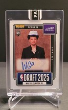 Walter Clayton Jr. - 2025-26 Panini Instant NBA Draft Night Base Auto In Hand