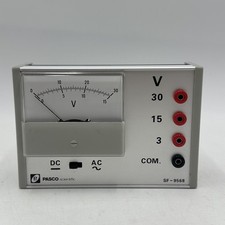 Voltmeter SF-9568 Heavy Duty Pasco Scientific . USED