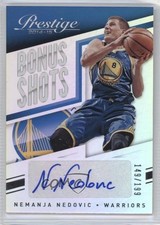 2014-15 Panini Prestige Bonus Shots Premium 149/199 Nemanja Nedovic #51 Auto fm0