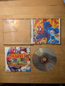 Marvel vs. Capcom: Clash of Super Heroes - Sega Dreamcast - Manual & Disc - 1999