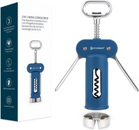 Kitchendao 3 In 1 FlüGelkorkenzieher, Wein Korkenzieher WeinöFfner Mit A