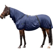 Waldhausen 165 cm Nachtblau Ekzemerdecke Basic Pferdedecke