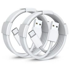 Car Carplay Cable for iPhone 15/16 Pro Max/Plus Cable, 3.3FT 2Pack USB A to C