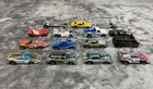 VTG 60s 70s Mattel Hot Wheel Redline Assorted Diecast 15-CT Lot Chrome Hong Kong