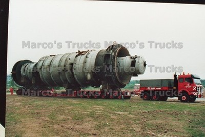 LKW Foto Schwerlasttransporter Deutschland rot RIGA MAINZ #n5ic