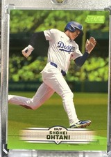 2025 Topps Stadium Club - Shohei Ohtani #58 Lime Green Foil