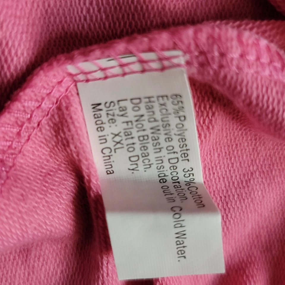 Moletom com capuz Smoochie Pooch rosa para cachorro Mommy’s Sweet Heart tamanho XXL - Imagem 4 de 4