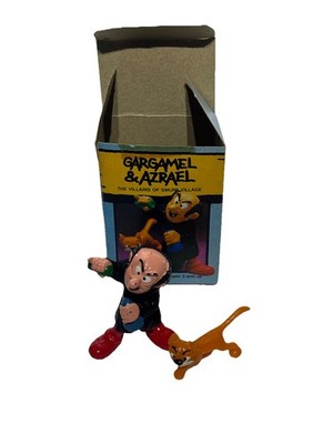 Smurfs Seen On TV Super Smurf Gargamel Azrael Cat Figures Schleich