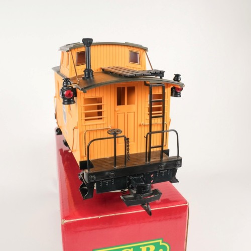 LGB Lehmann G Scale Lake George & Boulder 2-Axle Caboose 4065 - L 01 - Picture 4 of 6
