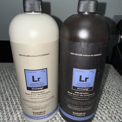 Tweak d Big Wig Volumaker Root Boost Conditioner & Shampoo Lavender Rain 67oz