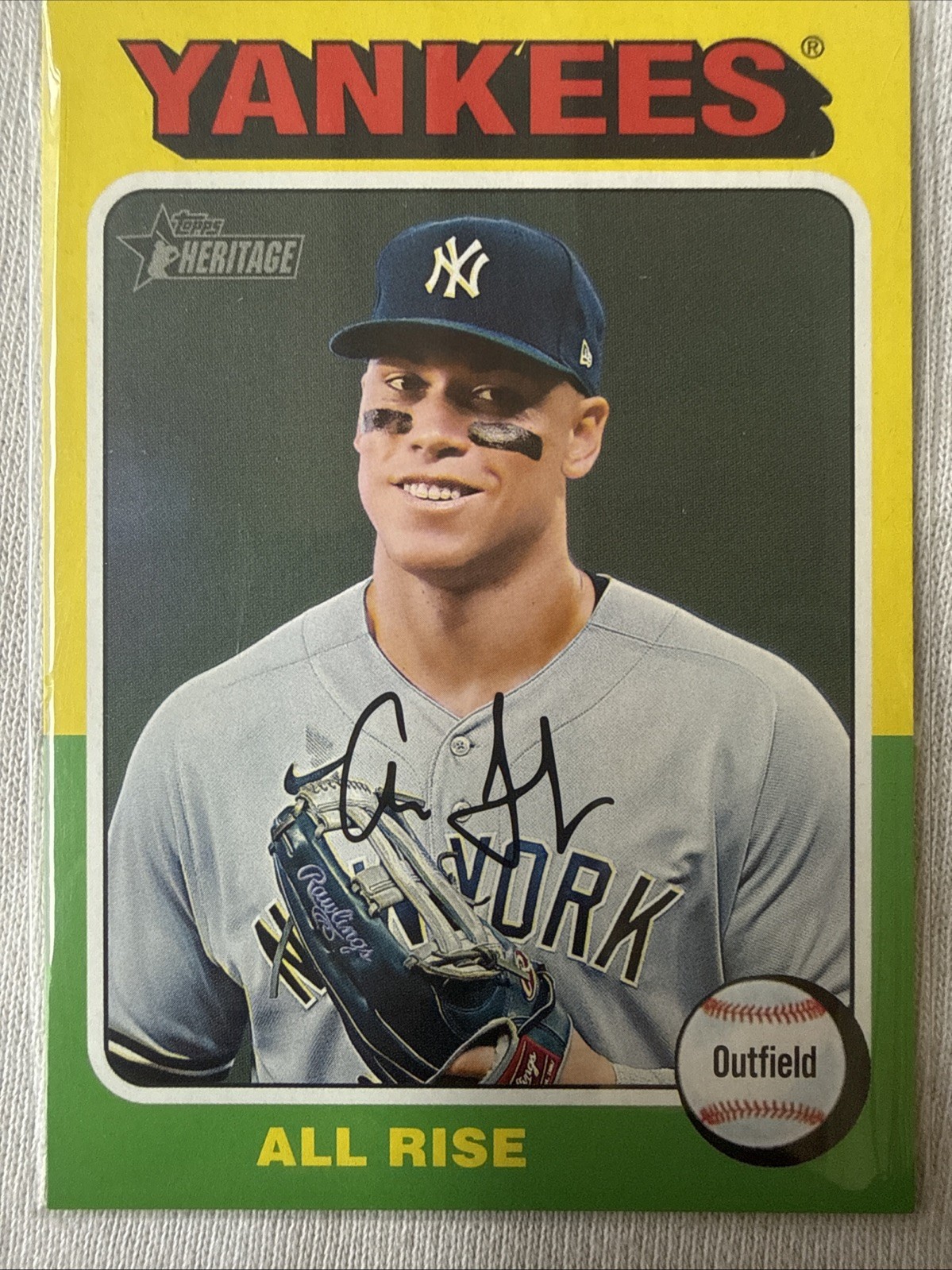 2024 Topps Heritage - Nickname Variation Aaron Judge #112