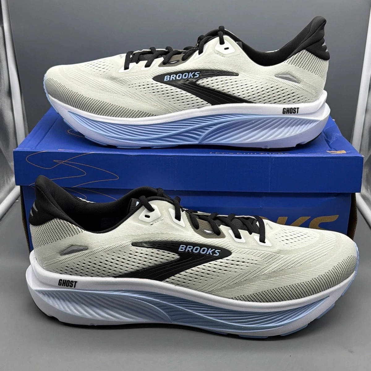 Brooks Ghost 14 Black Grey for sale | eBay