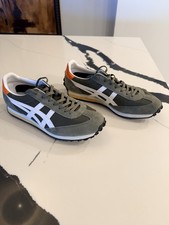 Onitsuka Tiger EDR 78 Mantle Green Mens Sneakers Orange White Shoes 10