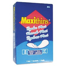 HOSPECO MT4FS No. 4 Maxithins Vended Sanitary Napkins (100/Carton) New