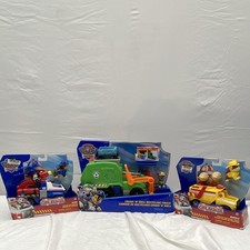 Vehículos de persecución y escombros PAW Patrol Bomberos + Juego de camión Crush 'N' Roll (3)