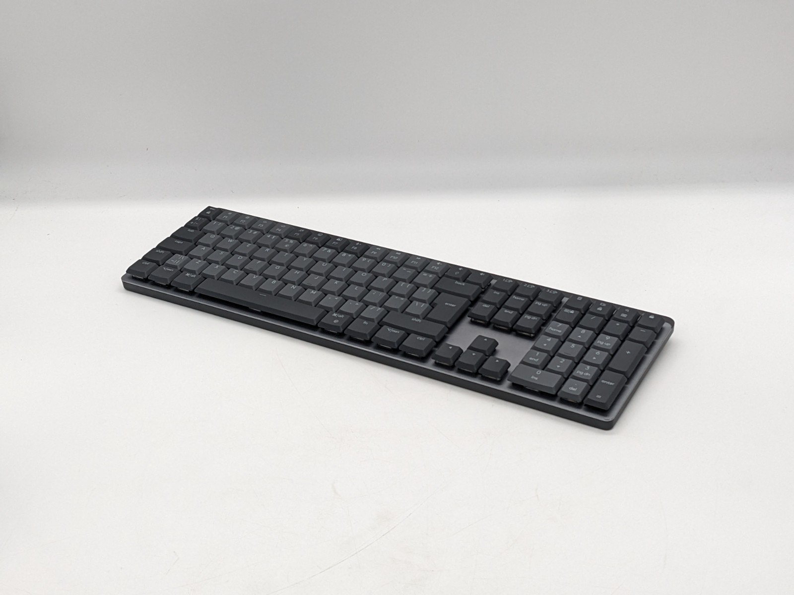 Logitech MX Mechanical wireless keyboard illuminated QWERTY US layout grey