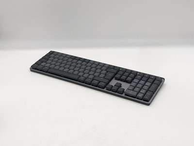 Logitech MX Mechanische Kabellose Tastatur Beleuchtet QWERTY US Layout Grau