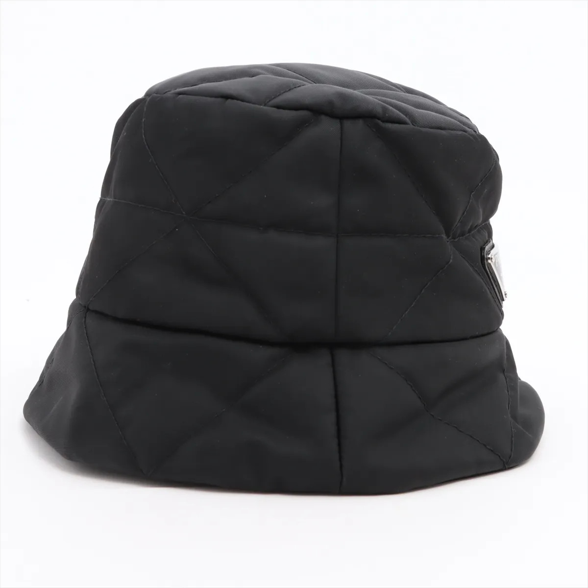 Prada 1HC325 Triangle logo Bucket Hat L Polyamide Black Re Nylon Re Nylon thumbnail 3