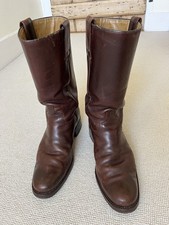 Vintage Cowboy Boots, R.Soles ,Men’s Size 8